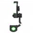 Bike Phone Mount Free Rotation Bicycle Handlebar Cell Phone Holder With 2500mAh Front Lights Spherical Compass black Handlebar no light