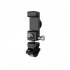 Bike Phone Mount Holder With Emergency Light Compass 360   Rotation Handlebar Mount Universal For Bicycle Motorcycle Scooter black mirror no lights