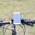 Bike Phone Mount Holder With Emergency Light Compass 360   Rotation Handlebar Mount Universal For Bicycle Motorcycle Scooter black mirror no lights