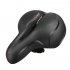 Bike Saddle Bicycle Seat Comfortable Wide Big Bum Bicycle Soft Saddle Riding Equipment Accessories Spring black and blue