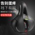 Bike Saddle Bicycle Seat Comfortable Wide Big Bum Bicycle Soft Saddle Riding Equipment Accessories Spring black and red