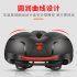 Bike Saddle Bicycle Seat Comfortable Wide Big Bum Bicycle Soft Saddle Riding Equipment Accessories Shock absorber black red
