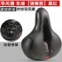 Bike Saddle Bicycle Seat Comfortable Wide Big Bum Bicycle Soft Saddle Riding Equipment Accessories Shock absorber black blue