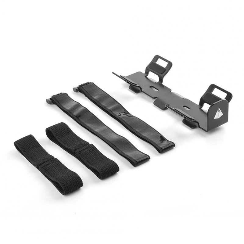 Bike Speaker Strap Bracket Water Cup Fixing Rack Magic Sticker Water Bottle Holder Hiking Riding Equipment black