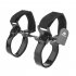 Bike Speaker Strap Bracket Water Cup Fixing Rack Magic Sticker Water Bottle Holder Hiking Riding Equipment black
