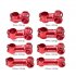 Bike Stem MTB 31 8 45 55 65 70 80 90 100 110mm Short StemBicycle part 80MM 7 degrees red white label