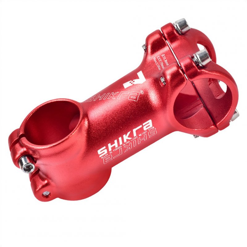 Bike Stem MTB 31.8*45/55/65/70/80/90/100/110mm Short StemBicycle part 70MM 7 degrees red white label