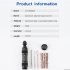 Bike Tubeless Tire Puncture Kit Scooter Motorcycle Bicycle Tyre Repair Tool Portable Outdoor Accessories titanium color