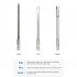 Bike Tubeless Tire Puncture Kit Scooter Motorcycle Bicycle Tyre Repair Tool Portable Outdoor Accessories titanium color