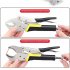 Bike Wrench Screwdriver Plier Clamp Adjustable Pliers Wrench Bike Repair Nut Removal Multifunction Multi Tool Pliers For Strong Clamping Force  Energy Saving Pl