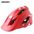 Bikeboy Bicycle Mountain Bike Helmet Riding Integrally Molded Bicycle Highway Men And Women Safe Accessories Equipment red Free size