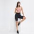 Biker Shorts For Women Elastic Slim Solid Color Athletic Pants For Yoga Fitness Outdoor Sports Running red 12