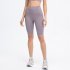 Biker Shorts For Women Elastic Slim Solid Color Athletic Pants For Yoga Fitness Outdoor Sports Running red 12