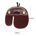 Bilayer Cow Leather Archery Finger Tab for Recurve Bows Hunting Finger Protector brown