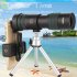 Binoculars High Power HD Zoom Monocular Precise Telescope Pocket Binoculo Hunting Optical Prism Scope Phone Lens As shown
