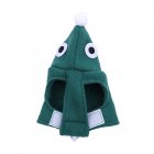 Bird Clothes Parrot Christmas Costume Hoodie Small Animals For Pet Shows New Year Parties Birthdays Holidays Wear Size M green