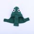 Bird Clothes Parrot Christmas Costume Hoodie Small Animals For Pet Shows New Year Parties Birthdays Holidays Wear Size M green