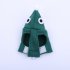 Bird Clothes Parrot Christmas Costume Hoodie Small Animals For Pet Shows New Year Parties Birthdays Holidays Wear Size M green