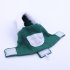 Bird Clothes Parrot Christmas Costume Hoodie Small Animals For Pet Shows New Year Parties Birthdays Holidays Wear Size M green