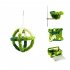 Bird Nest Mat Swing Ring Platform Nest House Bed For Bird Parrot Budgie Parakeet Cockatiel Conure Lovebird platform green