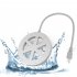 Birdbath Pond Heater Deicer Winter Heated BirdBath Drinking Pet Supply BirdBath Accessory For Bird Chicken Duck Farm Trough Round 70 Watt