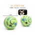 Bite Resistant Bounce Ball Molar Training Sound Toy for Pet Dogs Supplies green 15cm in diameter