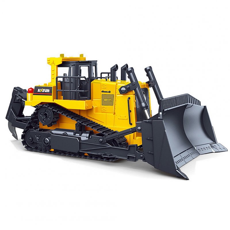 1:16 1554 Remote Control Truck 11ch RC Bulldozer Machine On Control Car Toys for Boys Hobby Engineering