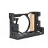 Black Camera Cage Protective Case Aluminium Alloy for Sony RX100VII 7 Camera Accessories black