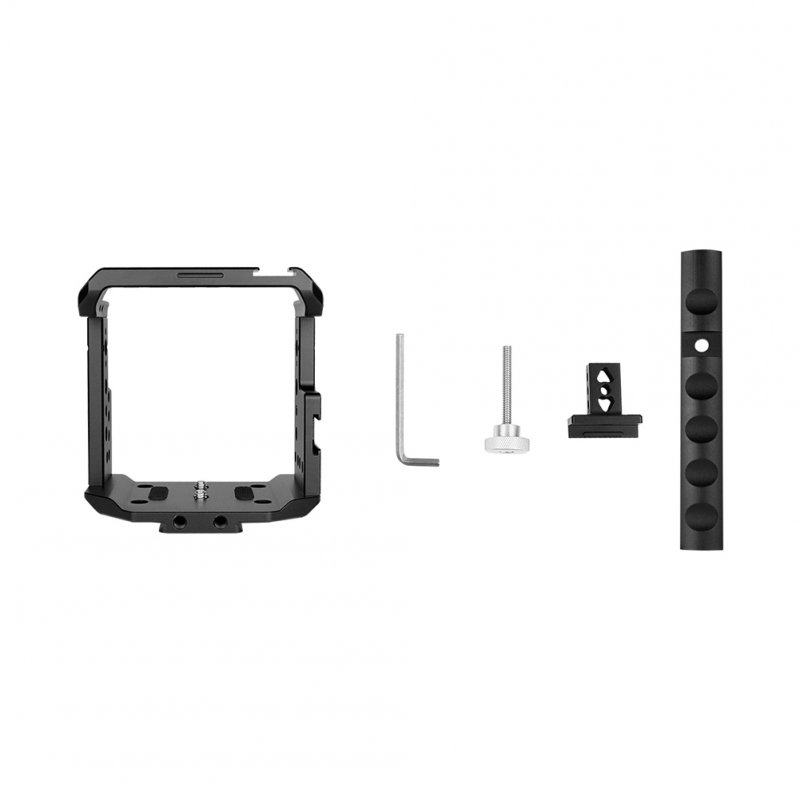 Black Camera Cage+Top Handle Kit Aluminium Alloy for Z CAM E2 Camera Accessories black