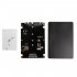 Black Case B   M Female 2 M 2 NGFF  SATA  SSD to 2 5 SATA Adapter for 2230 2242 2260   2280mm m2 SSD black