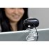 Black Digital Webcam 2MP   Adjustable 360 Degree rotation and 90 Degree Head Movement Up and Down with and Convenient Clip