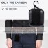 Black Genuine Leather Anti drop Shockproof Protective Case for Apple AirPod Earphone