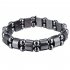 Black Hematite Metal Magnetic Therapy Anklets Bracelet for Pain Relief And Health