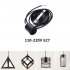 Black Metal Ceiling Pendant Light Rack Accessories for Home Bar Cafe Restaurant Decor E27 110 220V