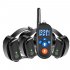 Black Waterproof Electric Shock Vibration Warning Pet Necklace with 800M RC Distance A drag European regulations