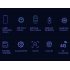 Blackview A60 Pro 4G Smartphone 3GB 16GB Android 9 0 Cellphone Face ID 4080mAh Battery Mobile Phone Gradient blue