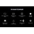 Blackview BV6100 IP68 Waterproof Mobile Phone Android 9 0 Dual Gorilla 6 88  Screen Cellphone 5580mAh Rugged Smartphone gray