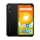 Blackview BV6100 IP68 Waterproof Mobile Phone Android 9 0 Dual Gorilla 6 88  Screen Cellphone 5580mAh Rugged Smartphone gray
