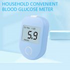 Blood Glucose Tester English Version with 50pcs Test Strips Blood Glucose Meter Home Use test strip 100   needle 100