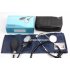 Blood Pressure Monitor with Echometer Sphygmomanometer Set Navy blue
