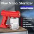 Blue Disinfection Sprayer 1200 Mah Ultra Long Jet Distance Spray Device Red