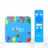 Blue H96 Mini H6 TV BOX Network Player Android 9 0 4GB 128GB 6K TV Box with Remote Control blue
