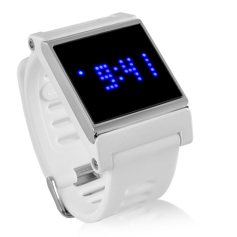 Blue LED Touch Screen Wrist Watch (BL)