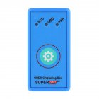 Blue OBD2 Plug and Drive Nitro ECO OBDII Performance Chip Tuning Box for Diesel Cars blue