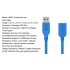 Blue USB 3 0 Extension Line Male To Female Quick Speed Cable Connector for USB Thumb Drives Keyboard Mouse 0 3 m