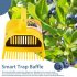 Blueberry Picker With Comb Multifunctional Portable Blueberry Picker With Comb Shaped Blueberry Rake Farm Gardening Hand Tool For Harvesting Fruits yellow