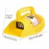 Blueberry Picker With Comb Multifunctional Portable Blueberry Picker With Comb Shaped Blueberry Rake Farm Gardening Hand Tool For Harvesting Fruits yellow