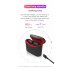 Bluedio T elf Mini TWS Earbuds Bluetooth 5 0 Sports Headset Wireless Earphone with Charging Box for Smart Phones Red