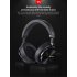 Bluedio T5 HiFi Active Noise Cancelling Headphones Wireless Bluetooth Over Ear Headset with Microphone