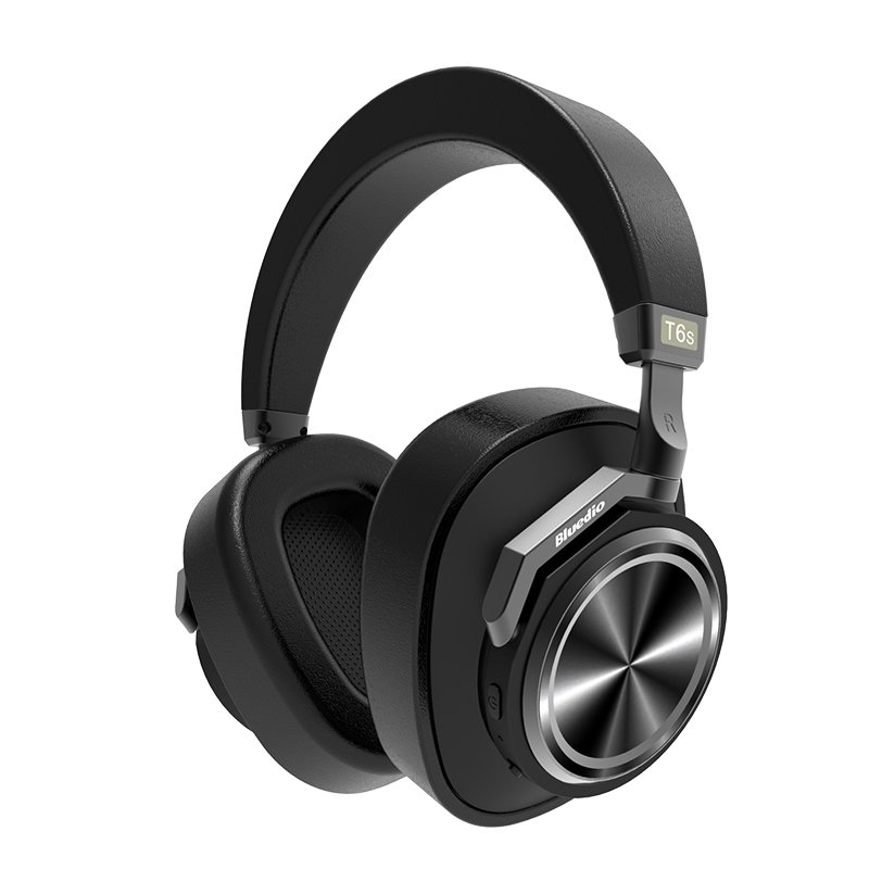 Bluedio T6S Bluetooth Headphones Black